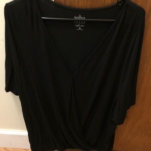 Soho wrap around soft tee